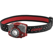 FL75R 1000 Lumen Rechargable 168M Pure Beam Focusing Headlamp in Box - Red