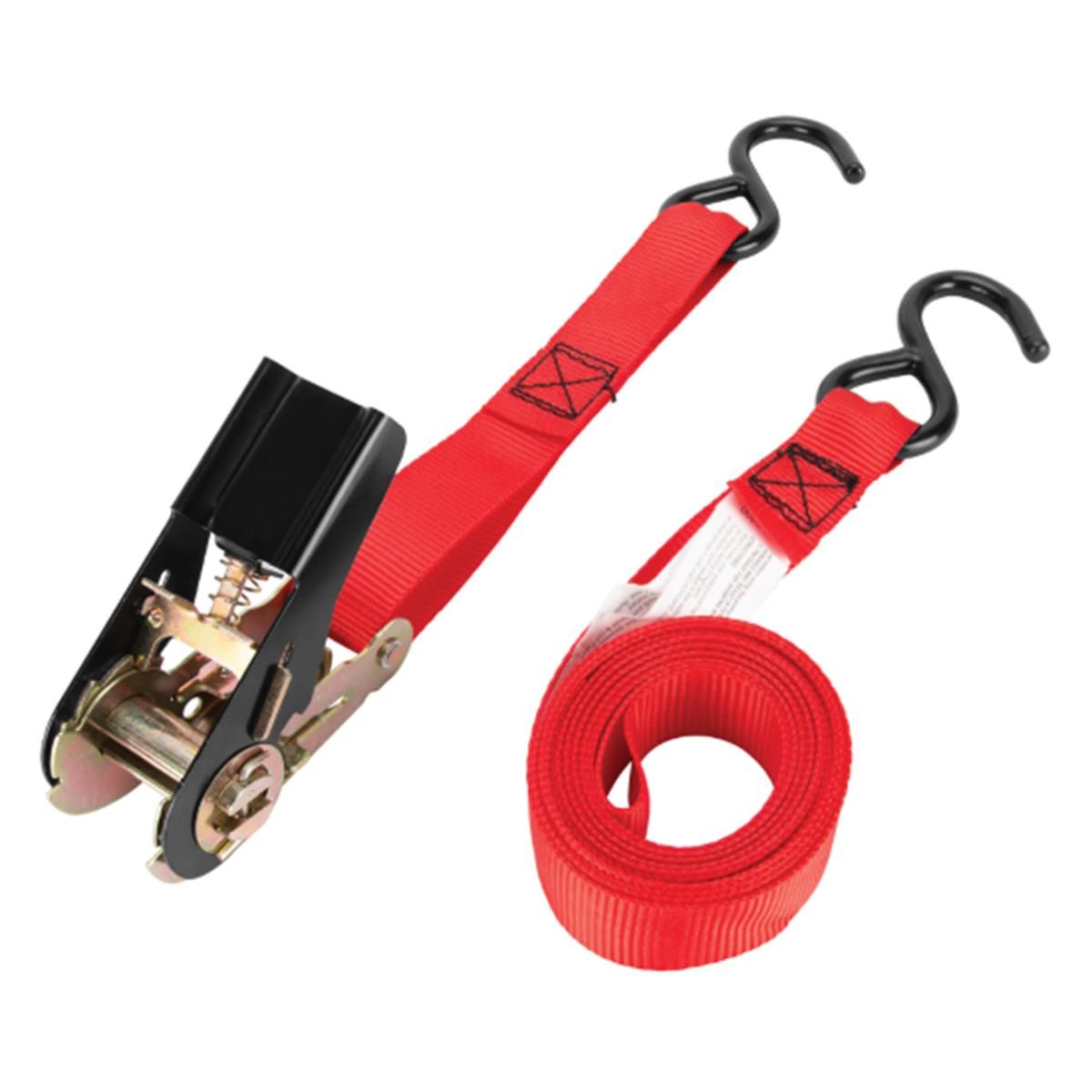 2 pk. 1" X 15' Tie Down Straps