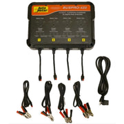 BUSPRO-420; Muti-Bank Smart Battery Charger, Flooded, AGM, LifePO4 Batteries - 4 Station, 120v, 20 amp