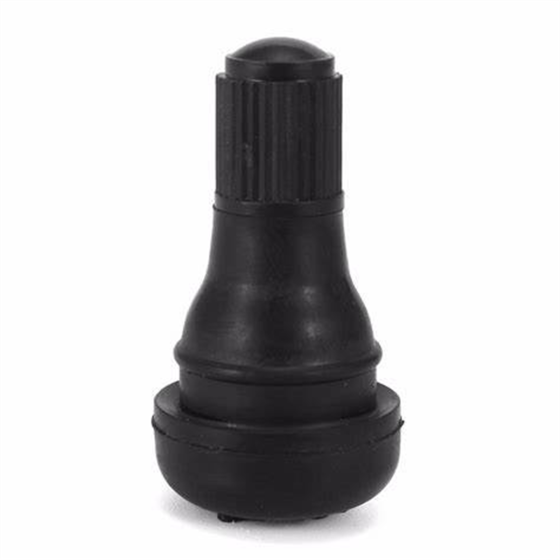 TR412 Rubber Snap-In Tire Valve Stems — Bag of 50