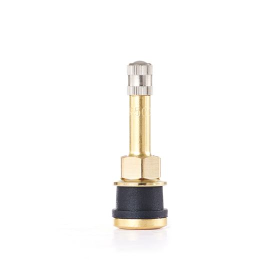 TR500 Brass Truck Tire Valves — Pack of 50