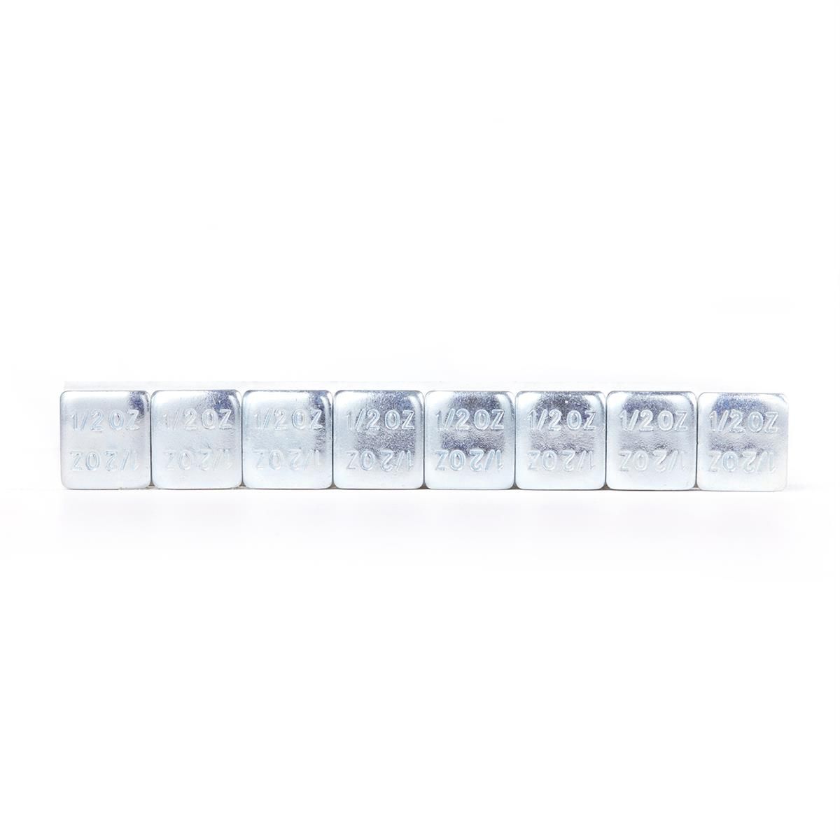 .50oz Silver Steel Adhesive Tape Wheel Weights with Easy Peel Tape. 144oz/Box, 288pcs