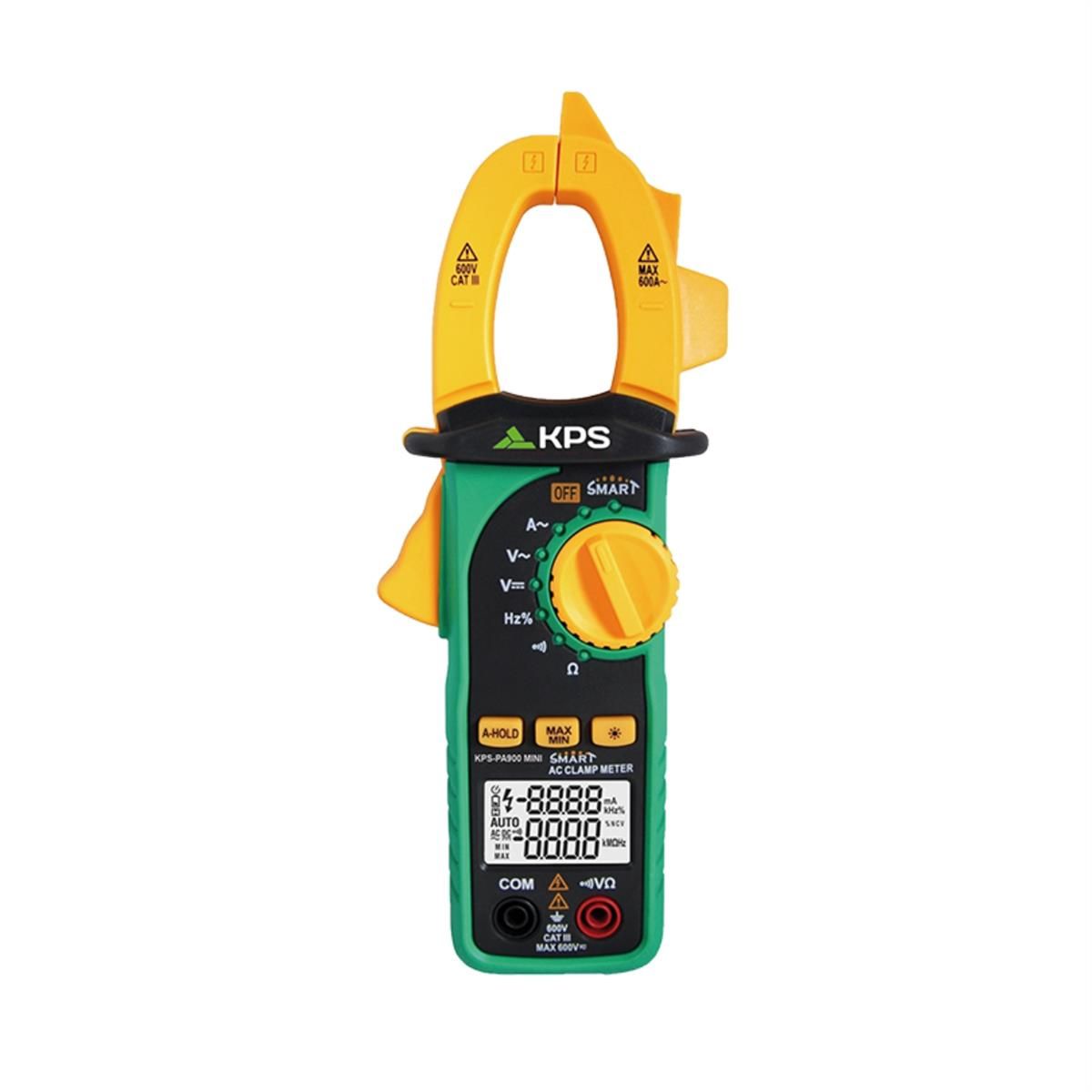 KPS PA900 MINI True RMS Digital Clamp Meter for AC/DC Voltage and AC Current