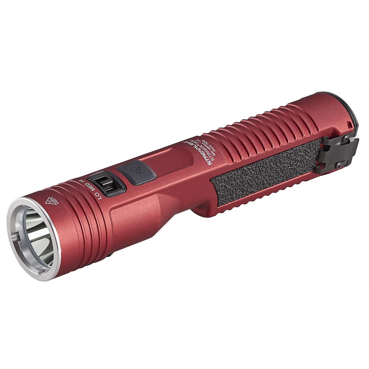 2000 Lumen Stinger 2020 Flashlight - 120V AC/12V DC - 1 Holder - Red