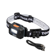 Rechargeable Focus Flashlight with Laser