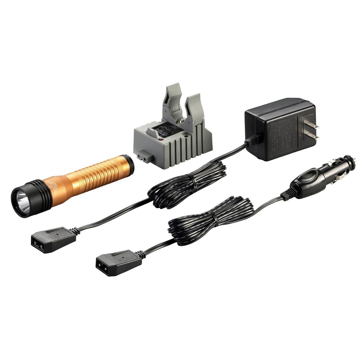 Strion LED HL - 120V/100V AC/12V DC &hyphen; 1 Holder - Orange