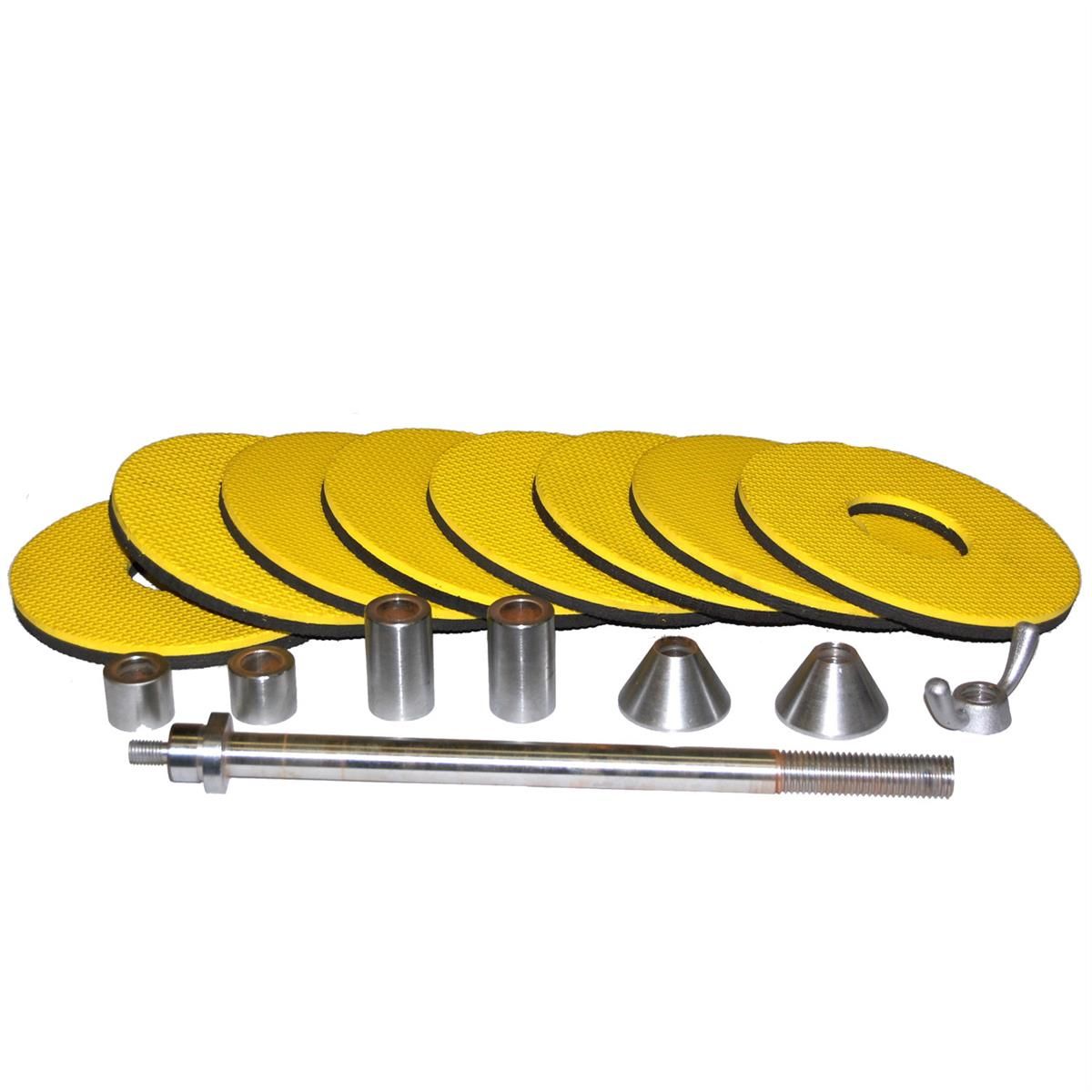 Atlas Equipment Wheel Balancer Motorcycle Adapter Kit (Extra Large)