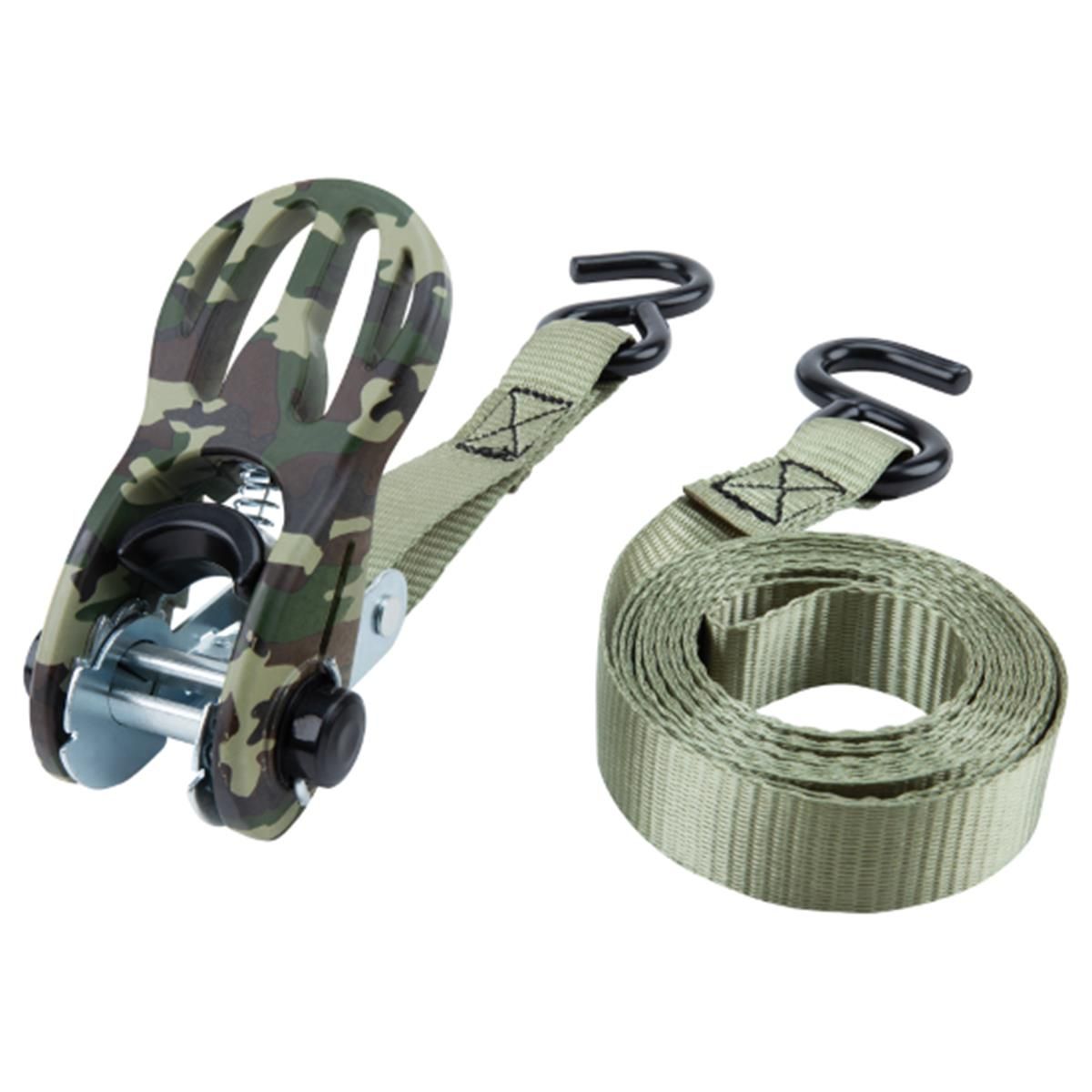 2 pk. 1"x 6' Retractable Tie Down Straps