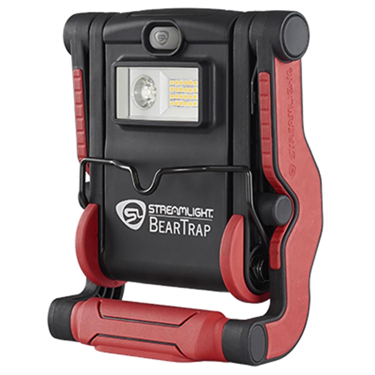 BearTrap Multi-Function Rechargeable Work Light - Black/Red