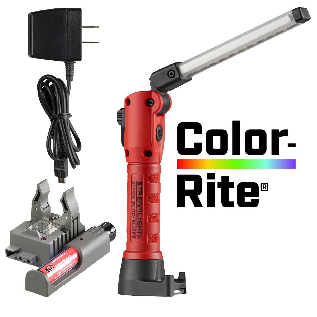 Strion Switchblade - 120V/100V AC PiggyBack - Red