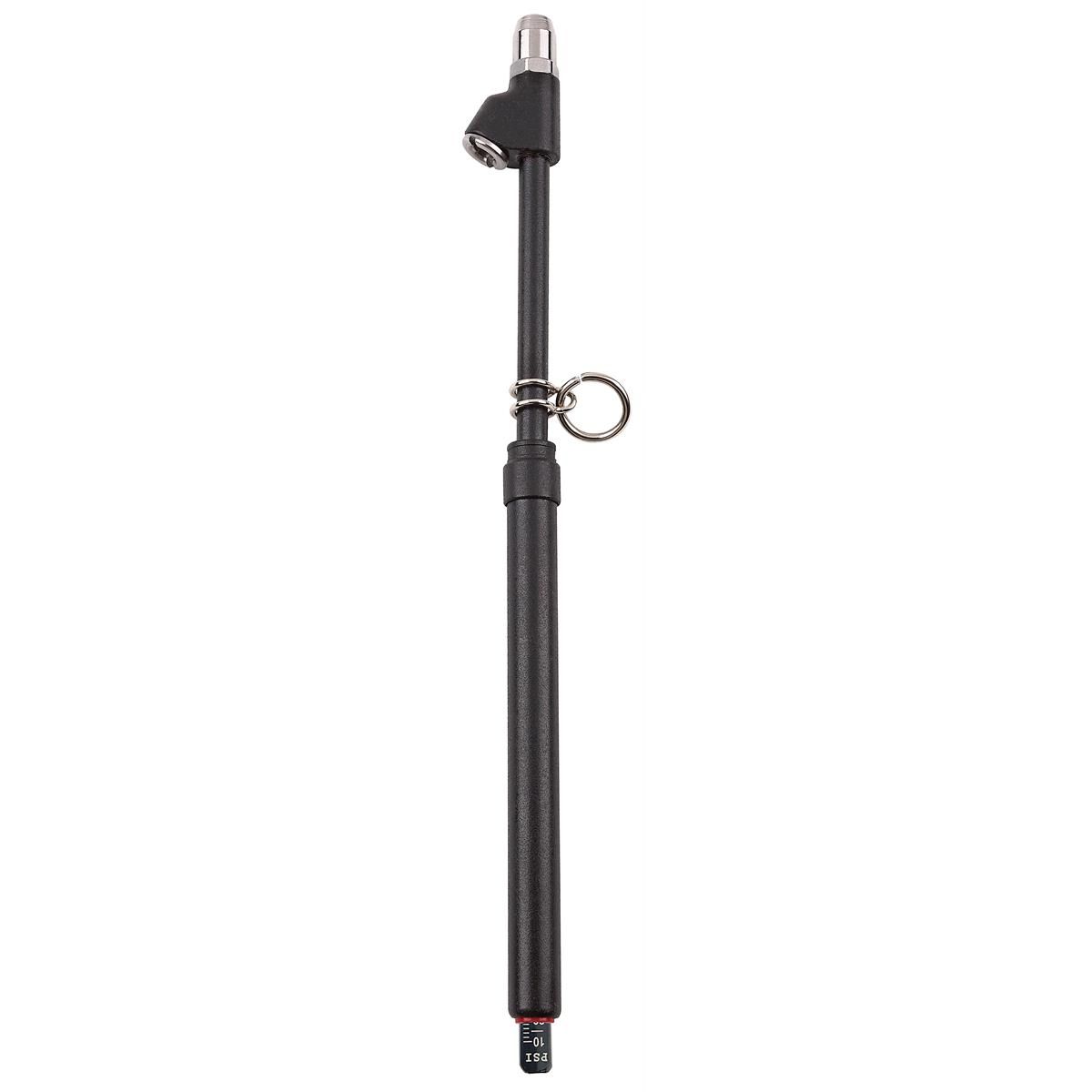 Tapered Dual Foot Tire Gauge - Black Textured, 10-150 PSI