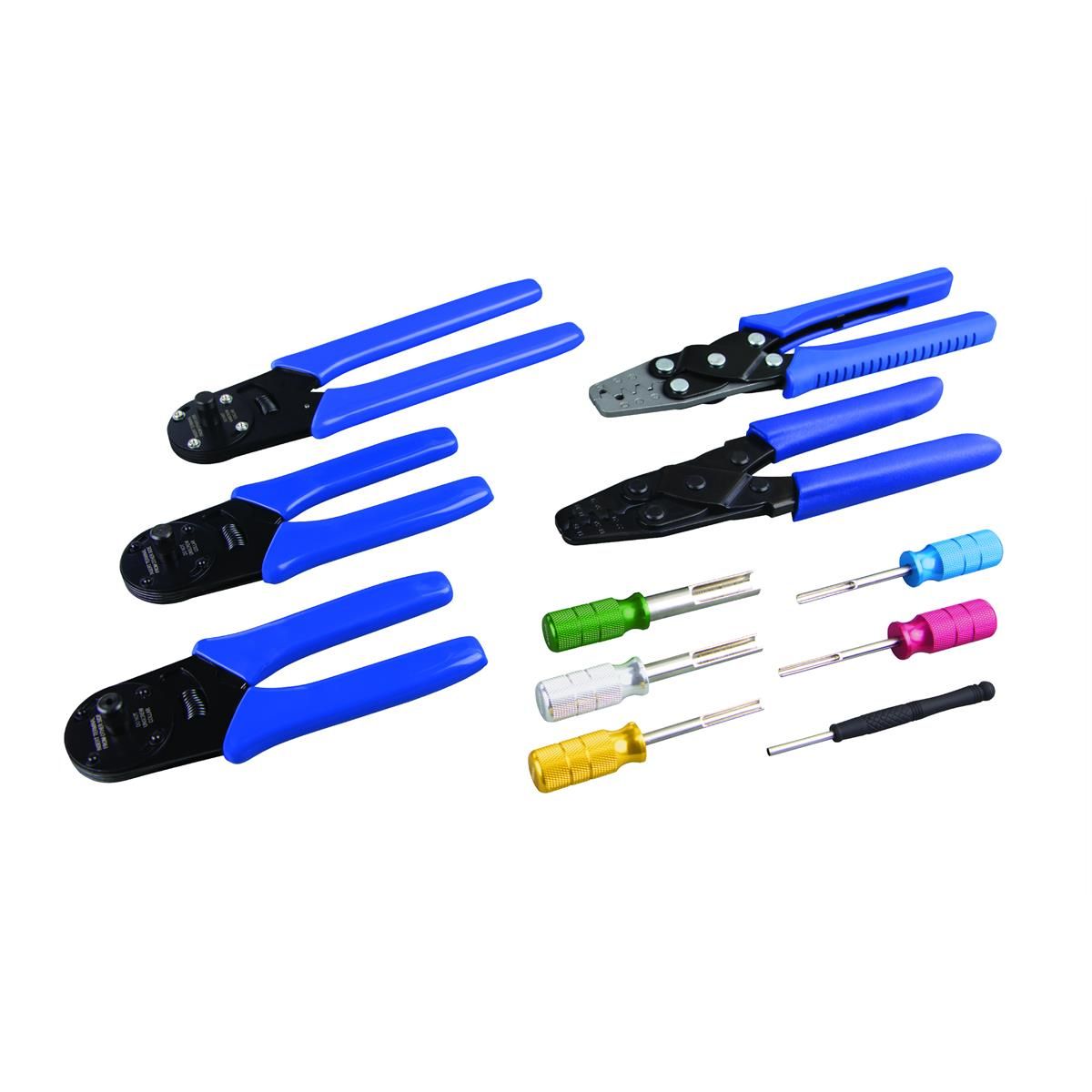 Deutsch Terminal Service Set, 11 Piece (crimper Set)