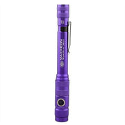 WorkStar 365 UV 395nm Rechargeable Leak Detection Zoom Penlight USB-C- Purple