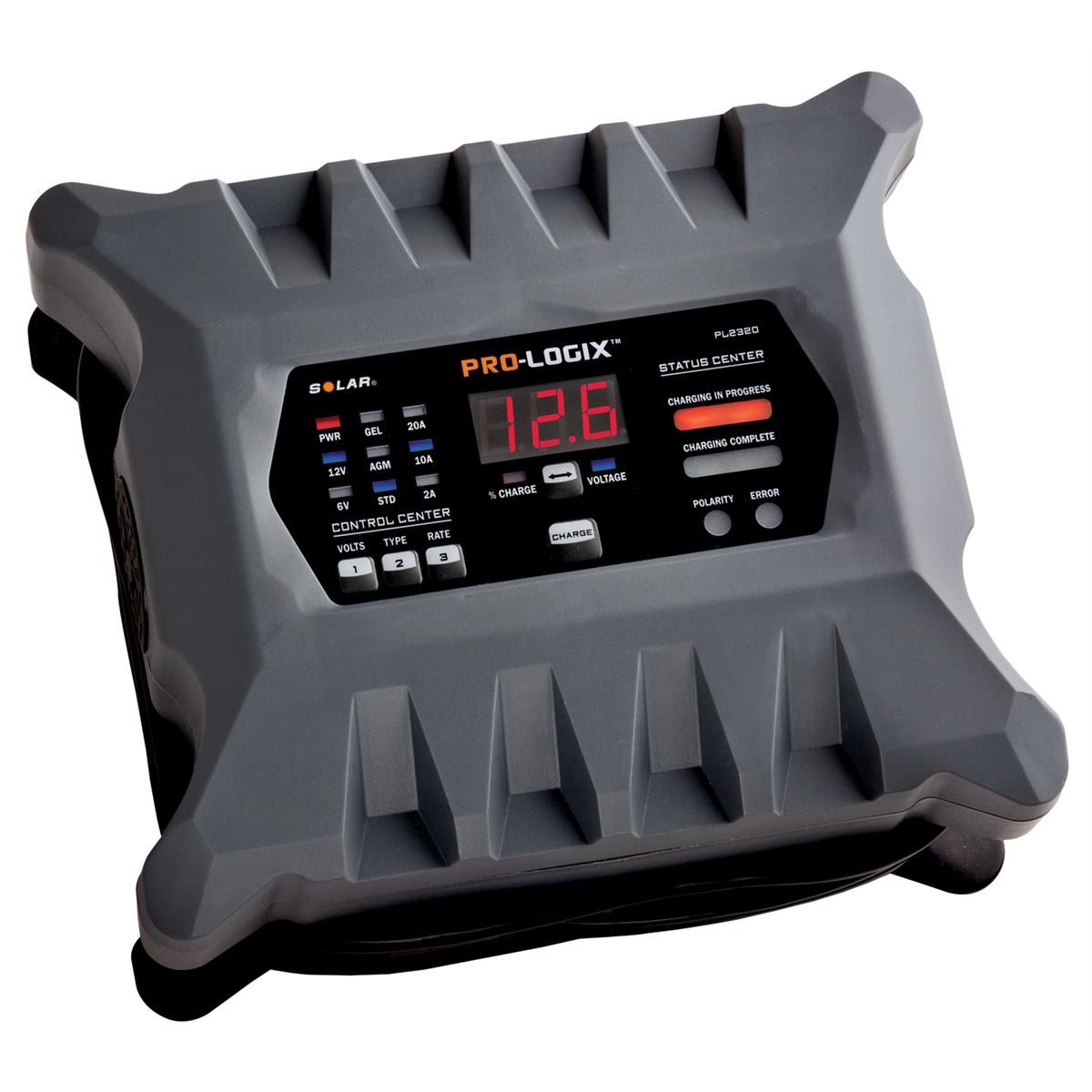 SOLAR PL2320 20A 6/12V PRO-LOGIX Battery Charger