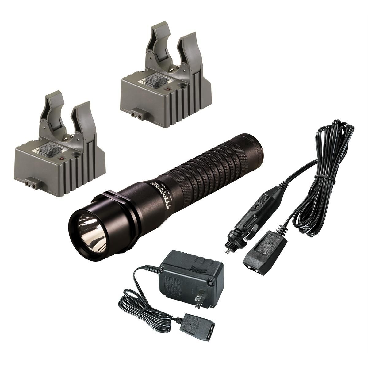 Strion LED - 120V/100V AC/DC - 2 Holders - Black