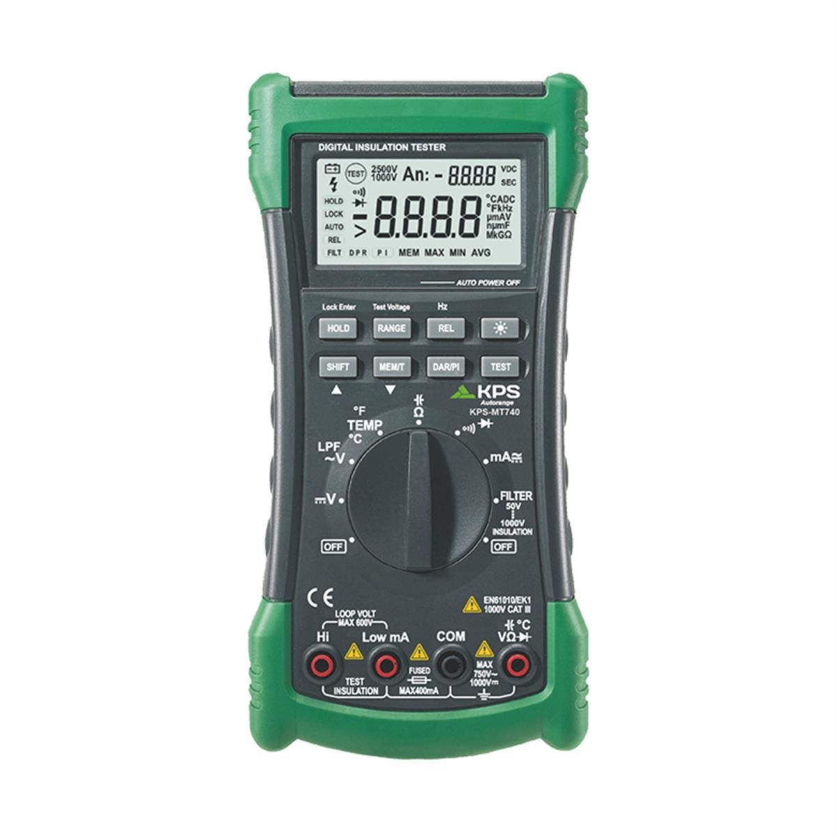 KPS MT740 Pocket Sized Digital Multimeter + Insulation Tester